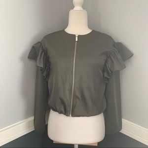 Habitual girl ruffle sleeves jacket